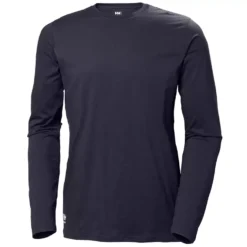 Manchester Langärmliges Damen T-Shirt, Dunkelgrau -Helly Hansen Workwear 128068 10 5