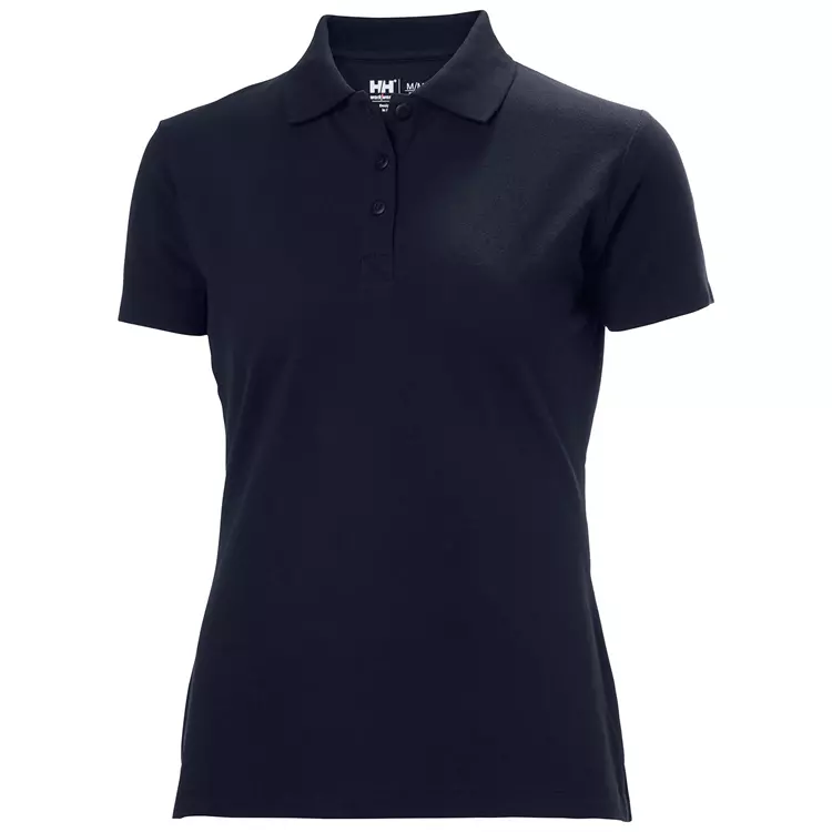 Manchester Damen Poloshirt, Navy 1 Manchester Damen Poloshirt, Navy