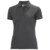 Manchester Damen Poloshirt, Dunkelgrau