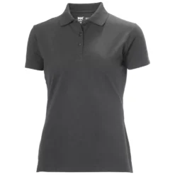 Manchester Damen Poloshirt, Dunkelgrau -Helly Hansen Workwear 128072 10 6
