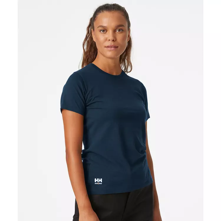 Manchester Dame T-shirt, Navy 3 Manchester Dame T-shirt, Navy – Bild 3