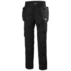 Luna Light Damen Handwerkerhose, Schwarz