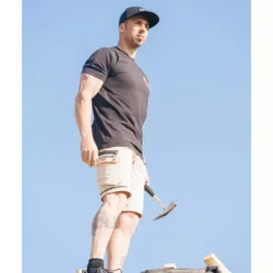 Kensington Dienstshorts Full Stretch, Sand/Ebony -Helly Hansen Workwear 132443 30