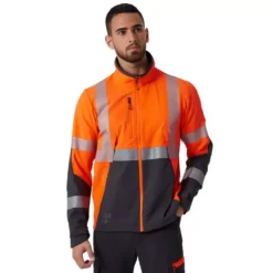 ICU BRZ Arbeitsjacke, Hi-vis Orange/Ebony -Helly Hansen Workwear 132451 20
