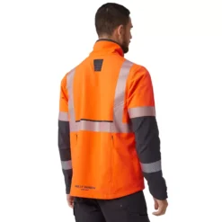 ICU BRZ Arbeitsjacke, Hi-vis Orange/Ebony -Helly Hansen Workwear 132451 30