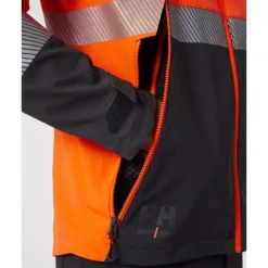 ICU BRZ Arbeitsjacke, Hi-vis Orange/Ebony -Helly Hansen Workwear 132451 50