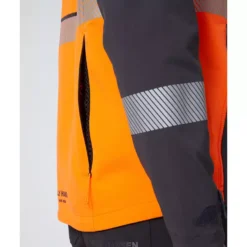 ICU BRZ Arbeitsjacke, Hi-vis Orange/Ebony -Helly Hansen Workwear 132451 60