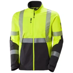 ICU BRZ Arbeitsjacke, Hi-vis Gelb/Ebony -Helly Hansen Workwear 132452 10 2