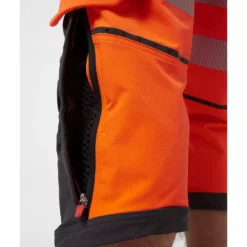 ICU BRZ 3/4-Handwerkerhose Full Stretch, Hi-vis Orange/Ebony 28 ICU BRZ 3/4-Handwerkerhose Full Stretch, Hi-vis Orange/Ebony -Helly Hansen Workwear 132457 70