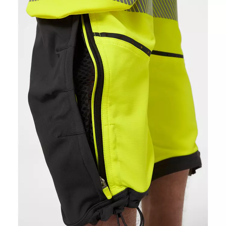 ICU BRZ 3/4-Handwerkerhose Full Stretch, Hi-vis Gelb/Ebony 13 ICU BRZ 3/4-Handwerkerhose Full Stretch, Hi-vis Gelb/Ebony – Bild 13