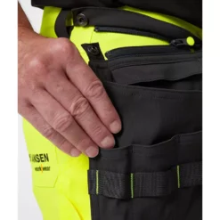 ICU Handwerkershorts Full Stretch, Hi-vis Gelb/Ebony -Helly Hansen Workwear 132460 50