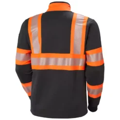 ICU Cardigan, Ebony/Hi-Vis Orange -Helly Hansen Workwear 132461 40