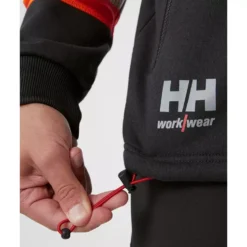 ICU Cardigan, Ebony/Hi-Vis Orange -Helly Hansen Workwear 132461 50