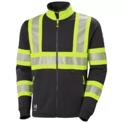 ICU Cardigan, Ebony/Hi-Vis Gelb -Helly Hansen Workwear 132462 10 2