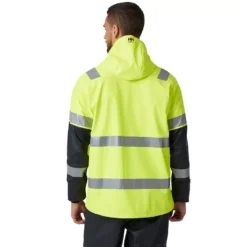 Alna 2.0 Regenjacke, Hi-vis Gelb/Ebony -Helly Hansen Workwear 132465 30