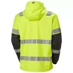 Alna 2.0 Regenjacke, Hi-vis Gelb/Ebony -Helly Hansen Workwear 132465 40