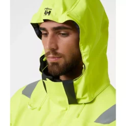 Alna 2.0 Regenjacke, Hi-vis Gelb/Ebony -Helly Hansen Workwear 132465 50