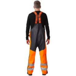 Alna 2.0 Regenlatzhose, Ebony/Hi-Vis Orange -Helly Hansen Workwear 132470 30