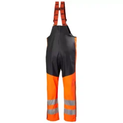 Alna 2.0 Regenlatzhose, Ebony/Hi-Vis Orange -Helly Hansen Workwear 132470 40