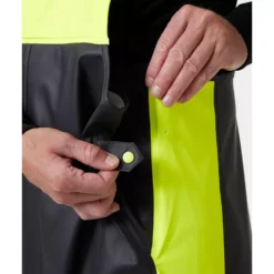 Alna 2.0 Regenlatzhose, Ebony/Hi-Vis Gelb -Helly Hansen Workwear 132471 60