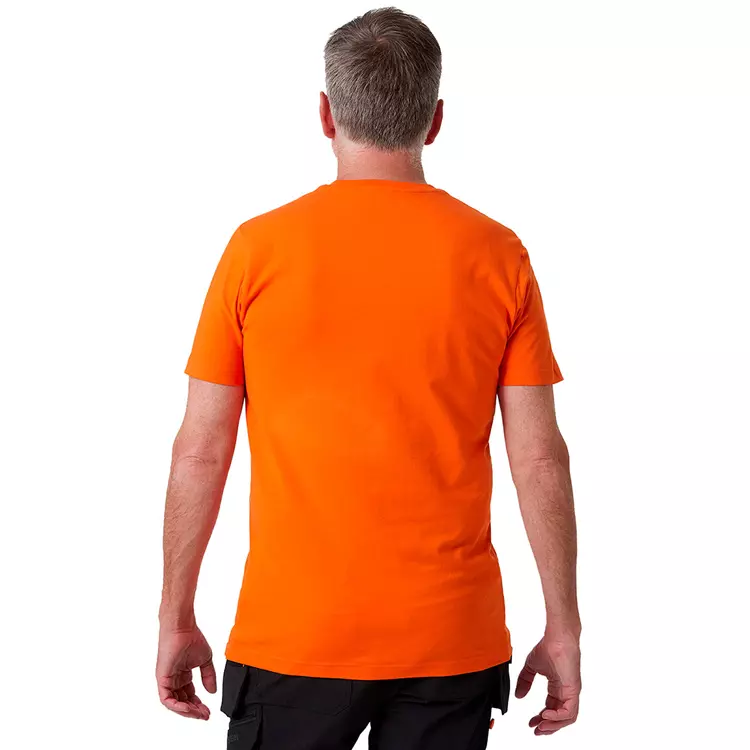 T-Shirt, Dunkel Orange 5 T-Shirt, Dunkel Orange – Bild 5