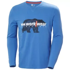 Gärmliges T-Shirt, Deep Steel -Helly Hansen Workwear 132480 10 4