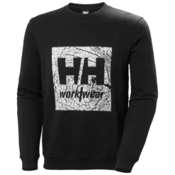 Sweatshirt, Schwarz -Helly Hansen Workwear 132487 10 2