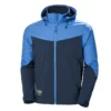 Oxford Softshelljacke, Navy/Stone Blue