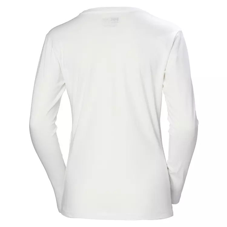 Manchester Langärmliges Damen T-Shirt, Weiß 3 Manchester Langärmliges Damen T-Shirt, Weiß – Bild 3