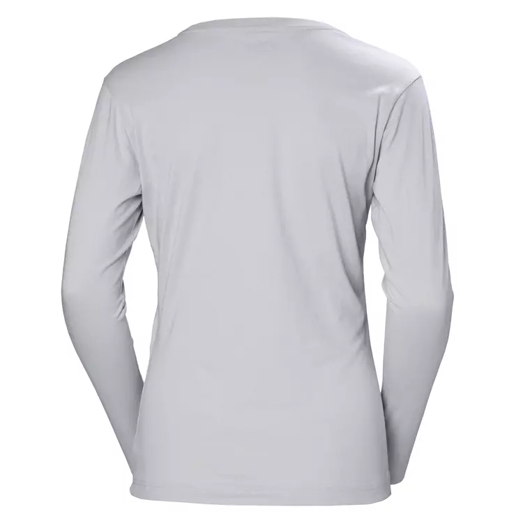 Manchester Langärmliges Damen T-Shirt, Grey Fog 3 Manchester Langärmliges Damen T-Shirt, Grey Fog – Bild 3