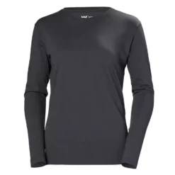Manchester Langärmliges Damen T-Shirt, Dunkelgrau -Helly Hansen Workwear 135543 10 5