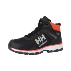 Hansen WW Chelsea Evo 2 Mid Sicherheitsstiefeletten O2, Black/Orange 18 Hansen WW Chelsea Evo 2 Mid Sicherheitsstiefeletten O2, Black/Orange -Helly Hansen Workwear 136291 40
