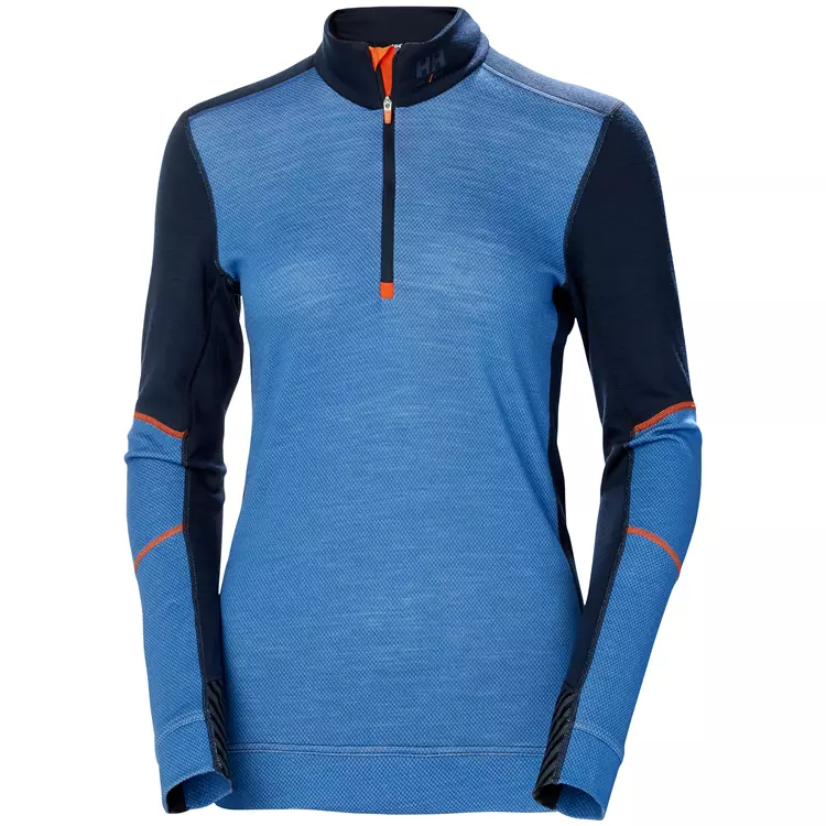 Lifa Damen Thermonterhemd Half Zip Mit Merinowolle, Schwarz 6 Lifa Damen Thermonterhemd Half Zip Mit Merinowolle, Schwarz – Bild 6