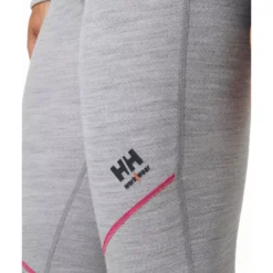 Lifa Damen Thermounterhose Mit Merinowolle, Grey Melange -Helly Hansen Workwear 137820 50