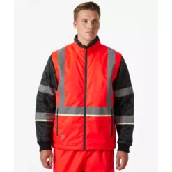 UC-ME Insulator Jacke, Hi-Vis Rot/Ebony -Helly Hansen Workwear 137963 20
