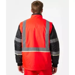 UC-ME Insulator Jacke, Hi-Vis Rot/Ebony -Helly Hansen Workwear 137963 40