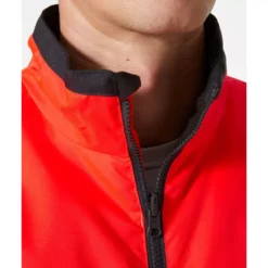UC-ME Insulator Jacke, Hi-Vis Rot/Ebony -Helly Hansen Workwear 137963 50