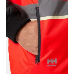 UC-ME Insulator Jacke, Hi-Vis Rot/Ebony -Helly Hansen Workwear 137963 60