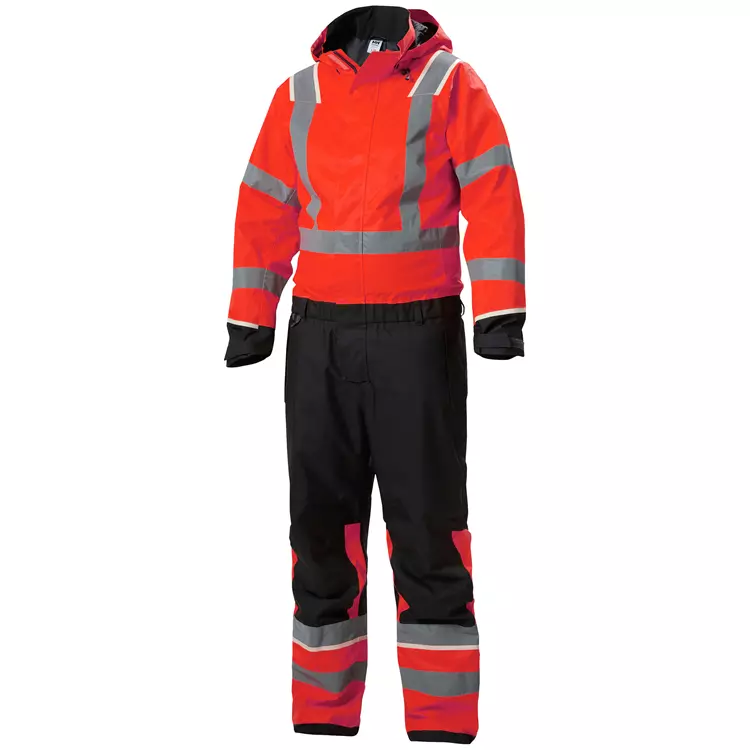 UC-ME Winteroverall, Hi-Vis Rot/Ebony 1 UC-ME Winteroverall, Hi-Vis Rot/Ebony