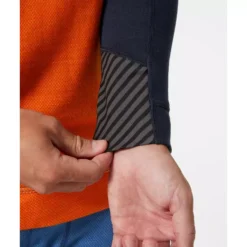 Lifa Langärmliges Thermounterhemd Mit Merinowolle, Marine/Dunkelorange -Helly Hansen Workwear 142768 60