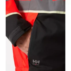 UC-ME Shelljacke, Hi-Vis Rot/Ebony -Helly Hansen Workwear 143295 60
