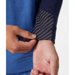 Lifa Langärmliges Thermounterhemd Mit Merinowolle, Navy/Stone Blue -Helly Hansen Workwear 143475 60