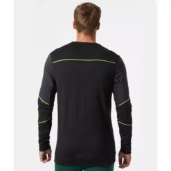 Lifa Langärmliges Thermounterhemd Mit Merinowolle, Schwarz/Ebony -Helly Hansen Workwear 143476 40