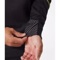 Lifa Langärmliges Thermounterhemd Mit Merinowolle, Schwarz/Ebony -Helly Hansen Workwear 143476 60