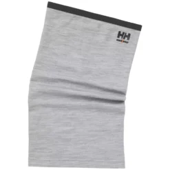 Lifa Halstuch Mit Merinowolle, Grau Melange