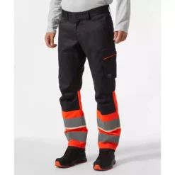 UC-ME Arbeitshose, Hi-Vis Rot/Ebony -Helly Hansen Workwear 144297 20