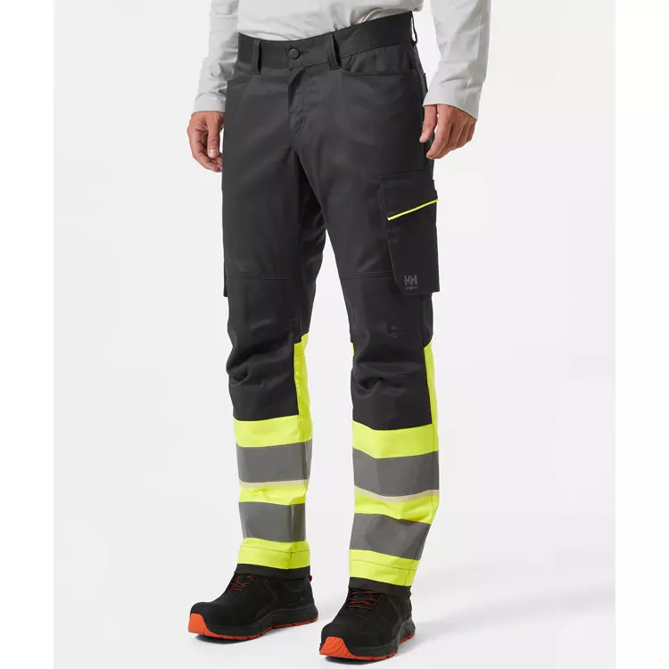 UC-ME Arbeitshose, Hi-vis Gelb/Ebony 3 UC-ME Arbeitshose, Hi-vis Gelb/Ebony – Bild 3