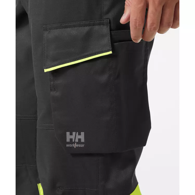 UC-ME Arbeitshose, Hi-vis Gelb/Ebony 11 UC-ME Arbeitshose, Hi-vis Gelb/Ebony – Bild 11