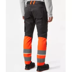 UC-ME Cargo Hose, Hi-Vis Rot/Ebony -Helly Hansen Workwear 144304 40