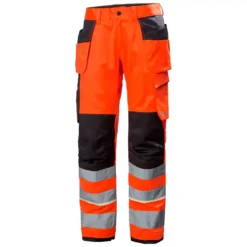 UC-ME Handwerkerhose, Hi-Vis Rot/Ebony -Helly Hansen Workwear 144308 10 2